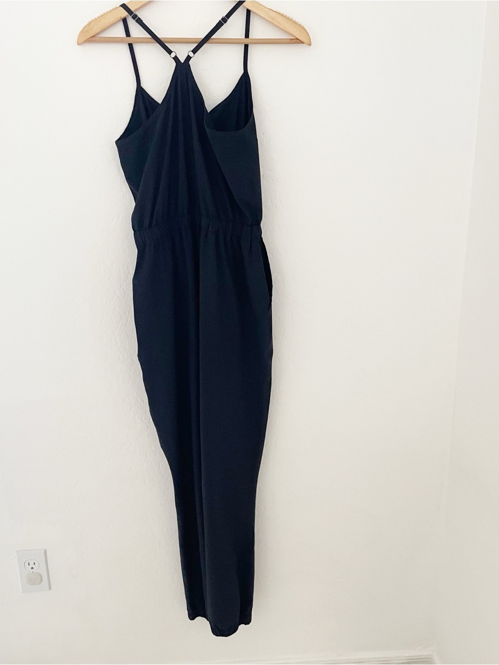 Abercrombie & Fitch athletic jogger jumpsuit black size xs - Picture 7 of 7